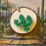 Saguaro Ornaments by String & Stencil