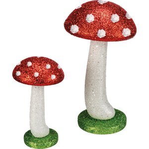 Mushroom Figurine Set