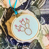 Hand Stitched Ornaments by Mehgan on the Moon