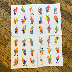 Cactus Lineup Prints by Spina/Novoa