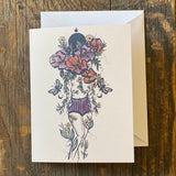 Flora Sisters Notecards by Marcy Ellis