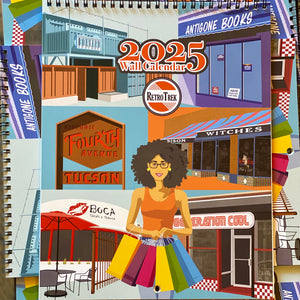 2025 Tucson Wall Calendar by RetroTrek