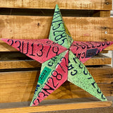 Reclaimed Metal Star by the Lost Highway Sign Company