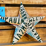 Reclaimed Metal Star by the Lost Highway Sign Company