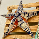 Reclaimed Metal Star by the Lost Highway Sign Company