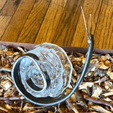 Reclaimed Glass Lawn Ornaments by Bottle Rocket Design