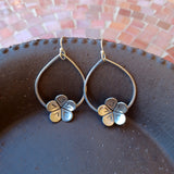 Palo Verde Blossom Hoop Earrings by Cactus Bloom Design