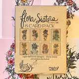 Flora Sisters Notecard Pack by Marcy Ellis