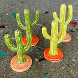 Ceramic Cacti by Mehgan on the Moon