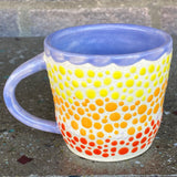 Ceramic Spotted Mugs by Mehgan on the Moon