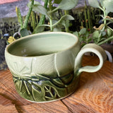 Desert Flora Mugs by Connected Earth Clay and Art Works