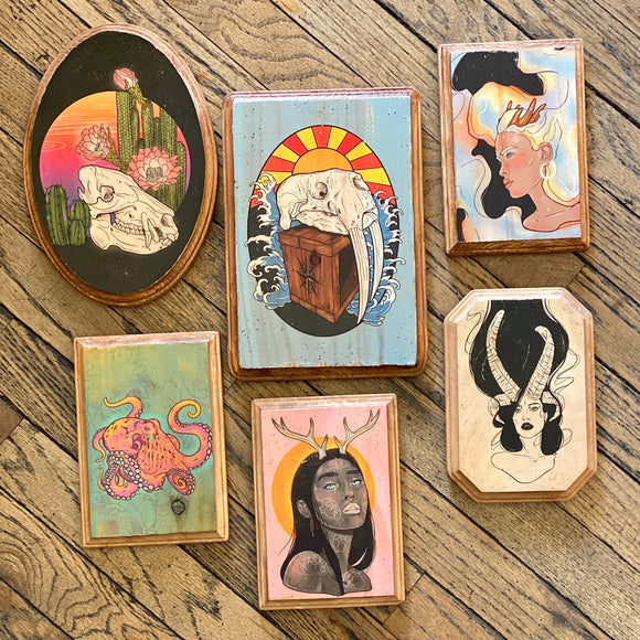 Art Print Plaques by Nedzelski Designs