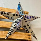 Reclaimed Metal Star by the Lost Highway Sign Company