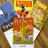 2025 Tucson Wall Calendar by RetroTrek