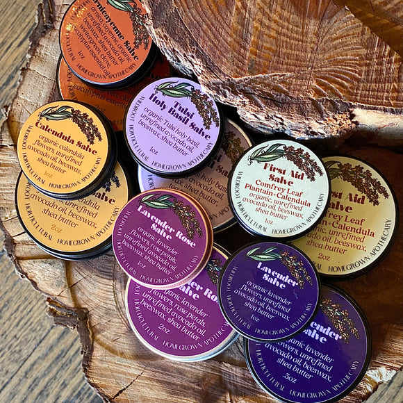 Healing Salves by Wildroot Horticultural