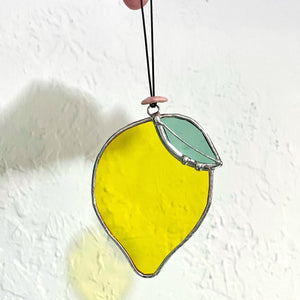 Stained Glass Citrus Sun Catchers by The Glass Desert