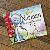 Norman the Interested Cat by Cheryl Cage