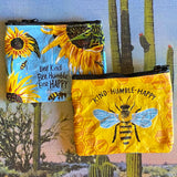 Bee Zipper Wallets by Johnny Carrillo*