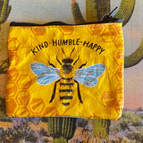 Bee Zipper Wallets by Johnny Carrillo*