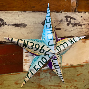 Reclaimed Metal Star by the Lost Highway Sign Company