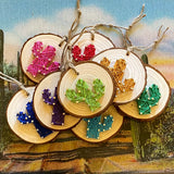 Saguaro Ornaments by String & Stencil