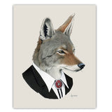 Dapper Animal Art Prints 8X10