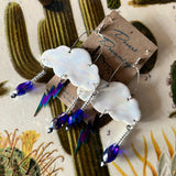 Desert Dreaming Ceramic Earrings by Tough Kitty Designs