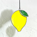 Stained Glass Citrus Sun Catchers by The Glass Desert