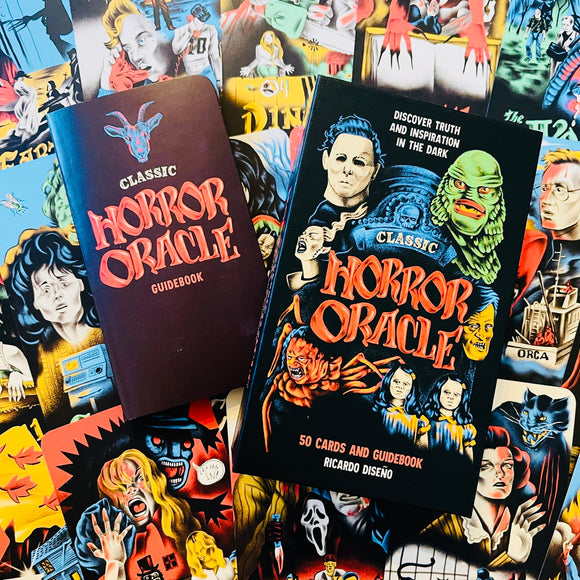 50 Cards and Guidebook Classic Horror Oracle