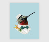 Dapper Animal Art Prints 5x7