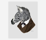 Dapper Animal Art Prints 8X10