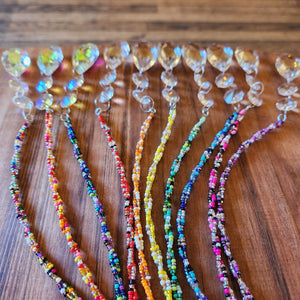 Beaded Hanging Prisms by Toad Knot