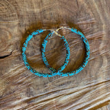 Beaded Hoops by Beads Over Diamonds