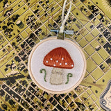 Hand Stitched Ornaments by Mehgan on the Moon