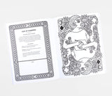 Illuminated Tarot Coloring Book