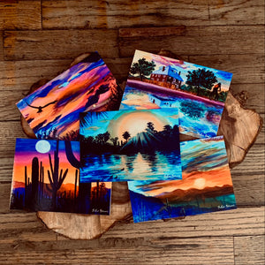 Desert Greeting Card Sets by Julie Originals